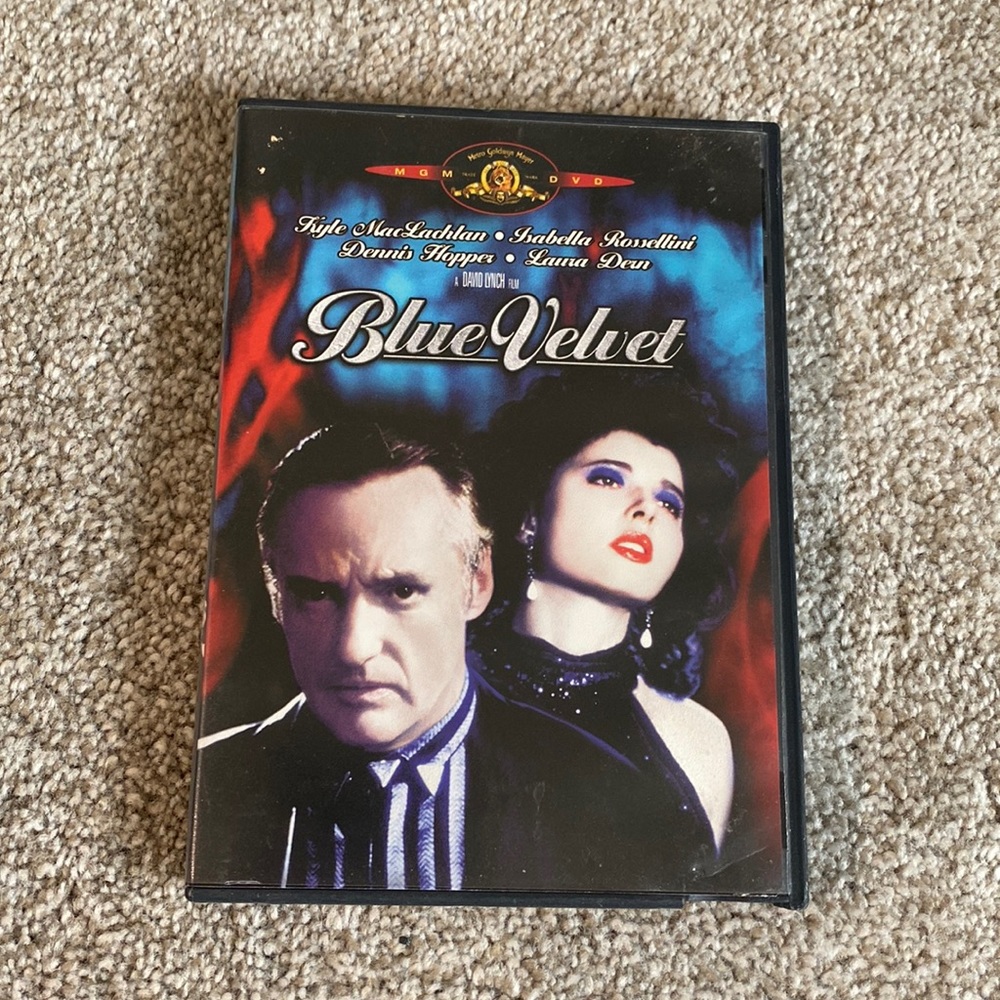 Blue Velvet DVD a David Lynch Film